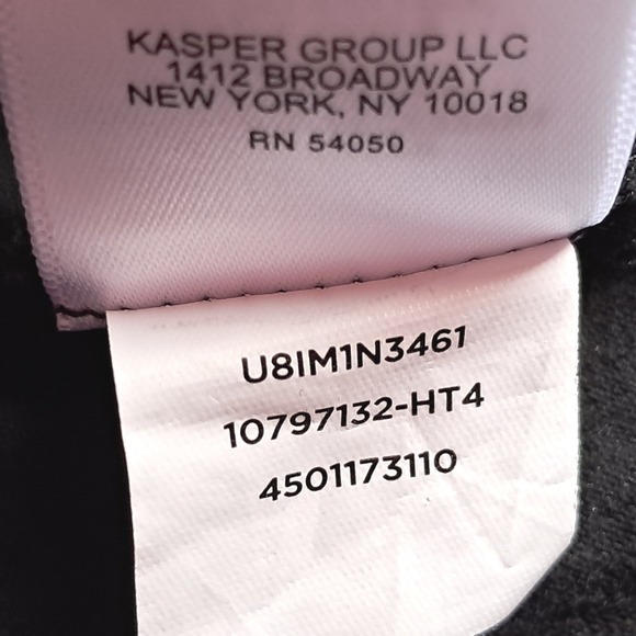 Jones New York Signature Womens Floral Palm Skort Black Pink Size L Active Skirt - Picture 9 of 9